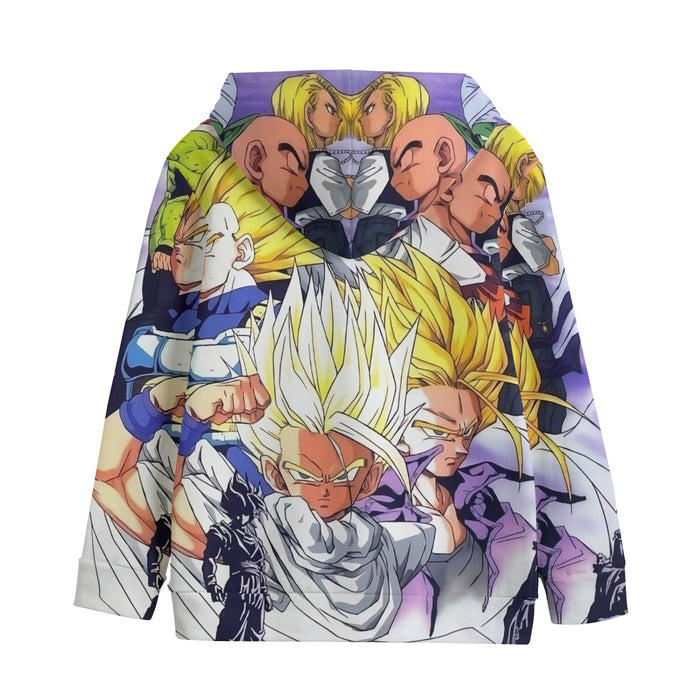 Dragon Ball Trunks Gohan Young Generation Super Saiyan Color Style Kids' Hoodie