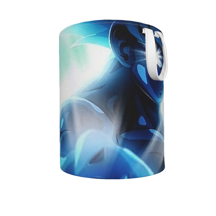 Dragon Ball Super Blue Son Goku Epic Ultra Instinct Laundry Basket