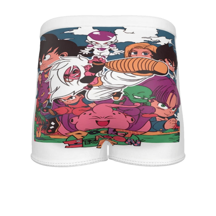 Kid Versions Of Dragon Ball Z Characters Men's Boxer Briefs