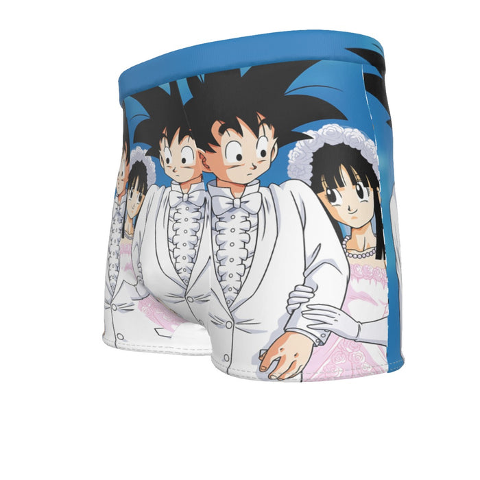 Dragon Ball Z Son Goku Newly Wed Couple Men's Boxer Briefs