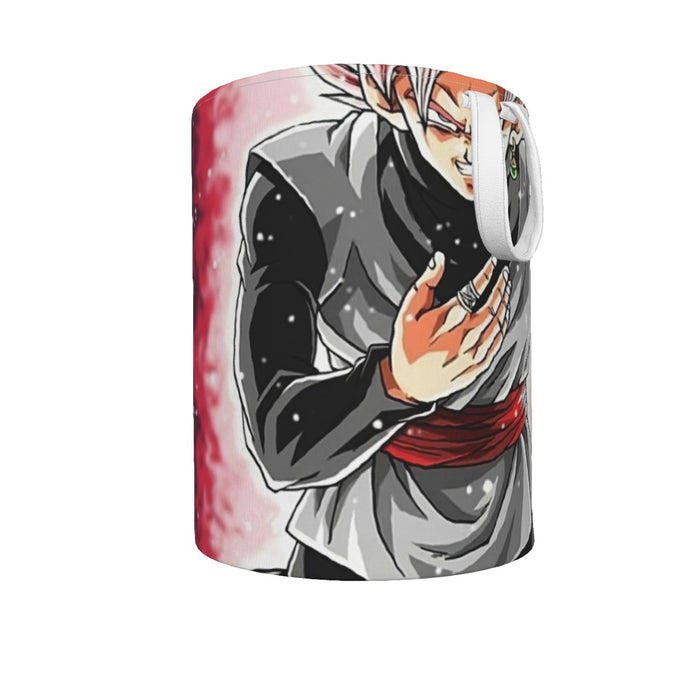 Dragon Ball Super Black Goku Rose 2 Super Saiyan Grin Laundry Basket