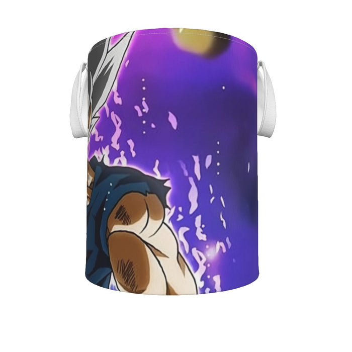 Dragon Ball Z Goku Ultra Instinct Form White Hair Laundry Basket