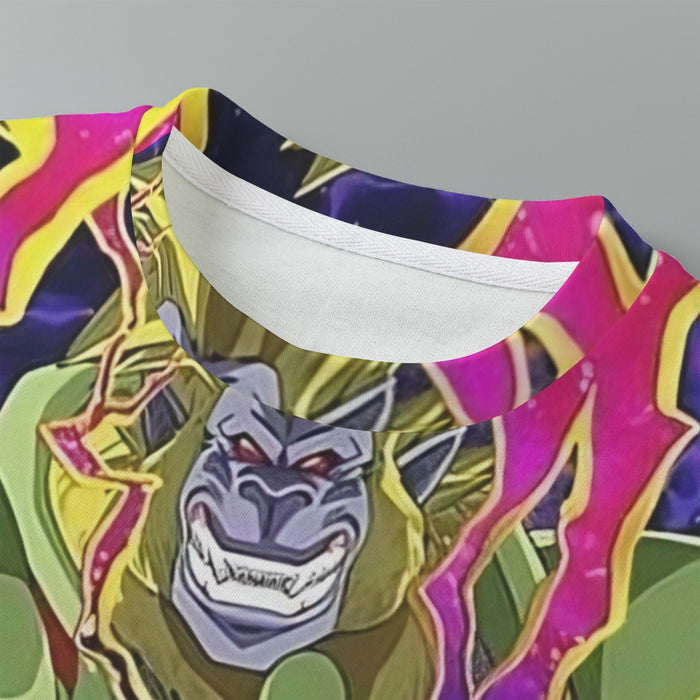 DBZ Dokkan Battle Super Baby 2 Golden Giant Ape Kids T-Shirt