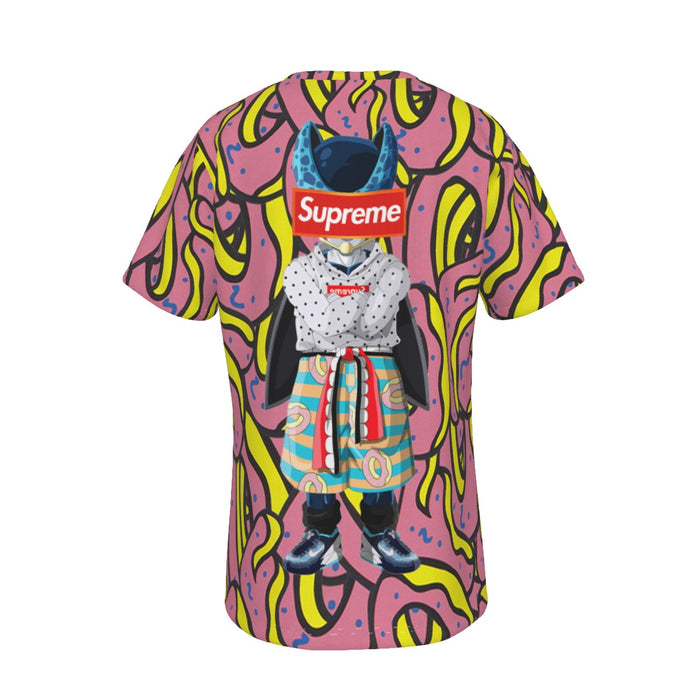 Modern Art Supreme Villain Perfect Cell Streetwear T-Shirt