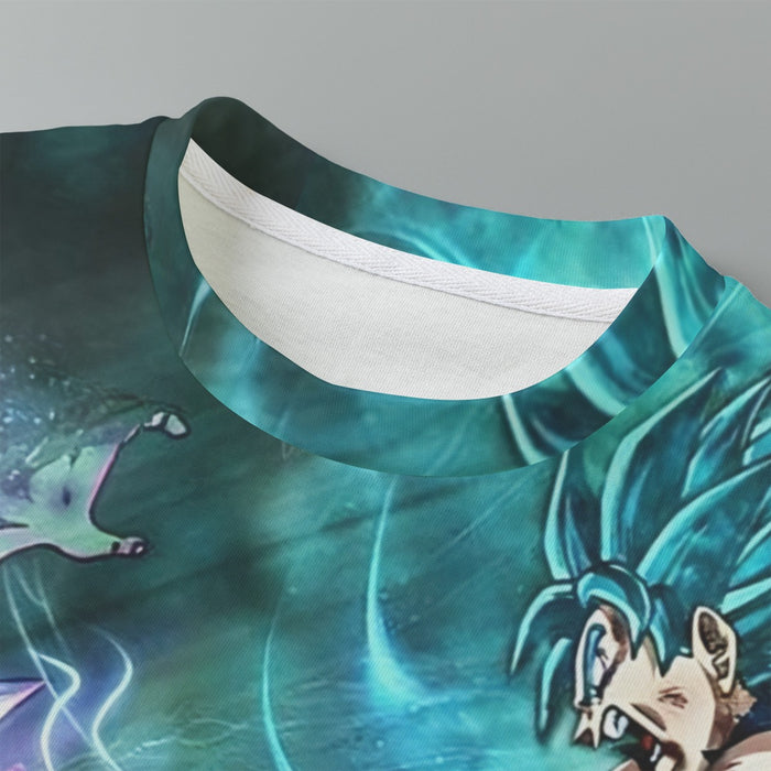 Dragon Ball Fused Zamasu Goku Blue Super Saiyan Epic Kids T-Shirt