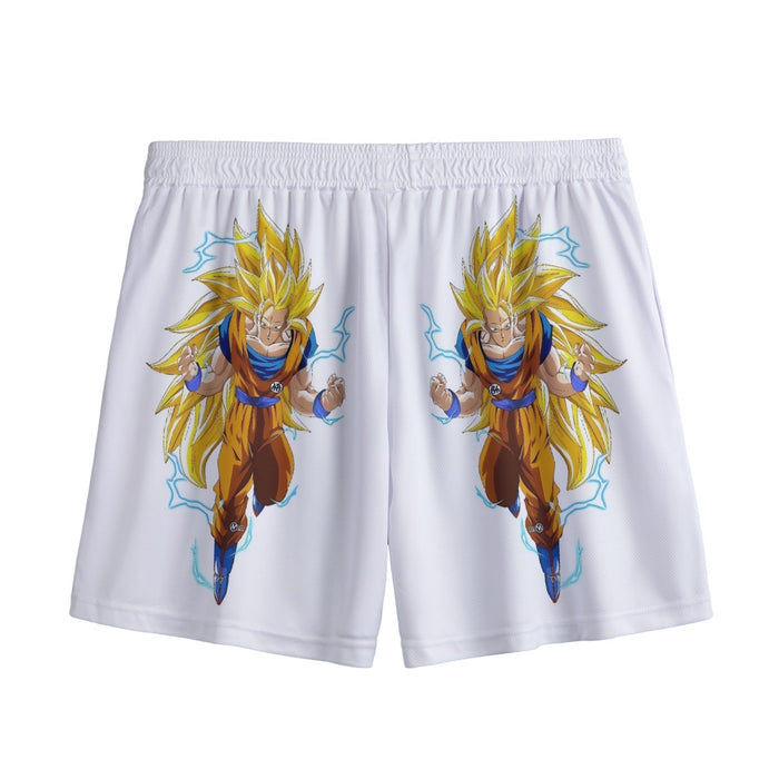 Goku Super Saiyan 3 Mesh Shorts