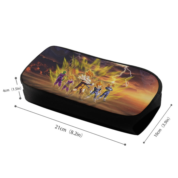 Piccolo Goku And Vegeta Dragon Ball Z Pencil Bag