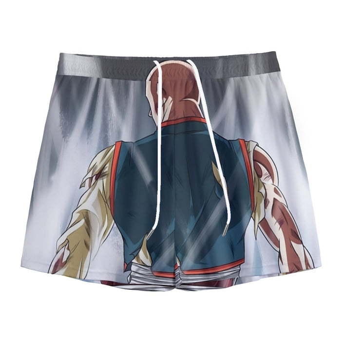 Dragon Ball Tien Shinhan Ultra Instinct Epic Streetwear Mesh Shorts