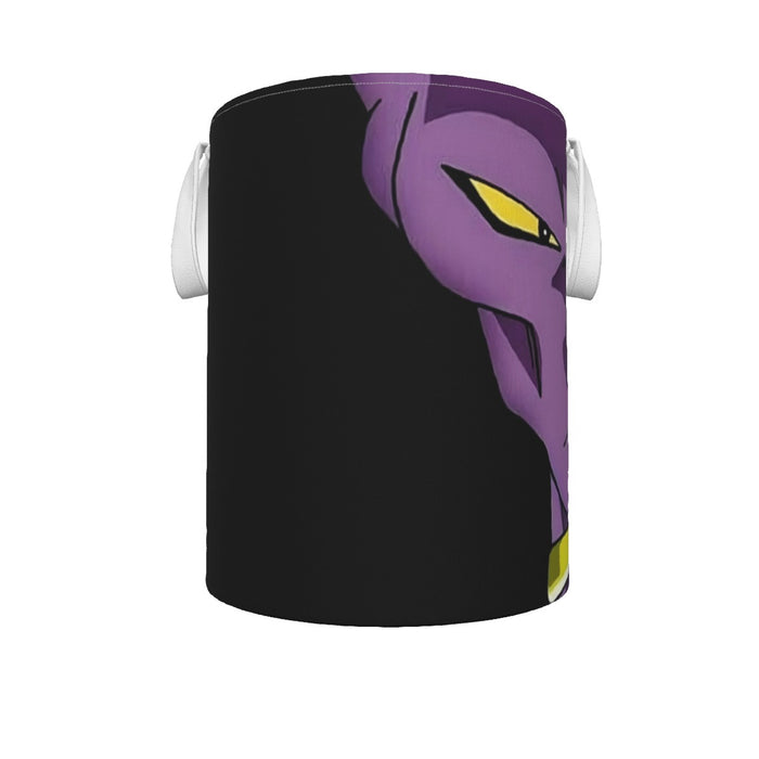 Dragon Ball Super Beerus God Destruction Earth Laundry Basket