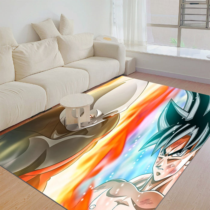 Dragon Ball Super Goku vs Jiren Overflowing Aura Rug