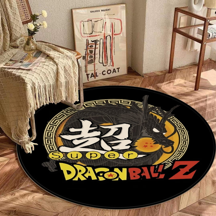 Dragon Ball Z Super Kanji Epic Dragon Spirit Shenron Round Mat