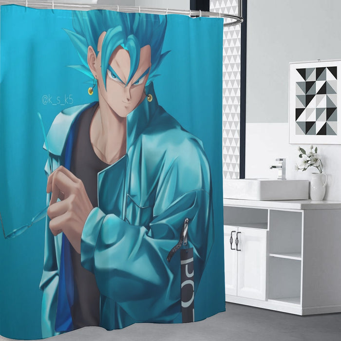 Goku Creative Design DBZ Kids Shower Curtain