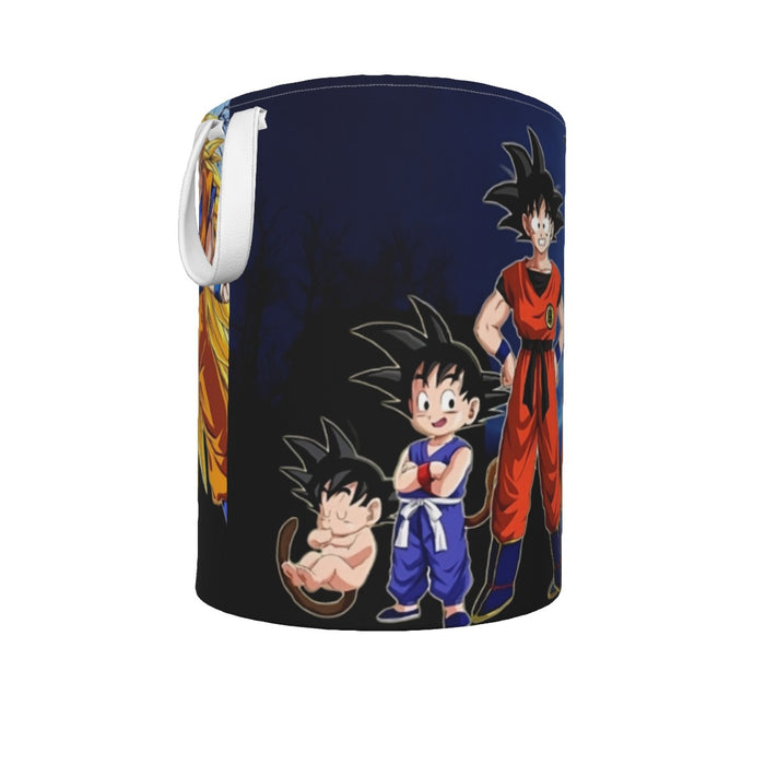 Dragon Ball Z Cool Goku Super Saiyan Transformation Laundry Basket