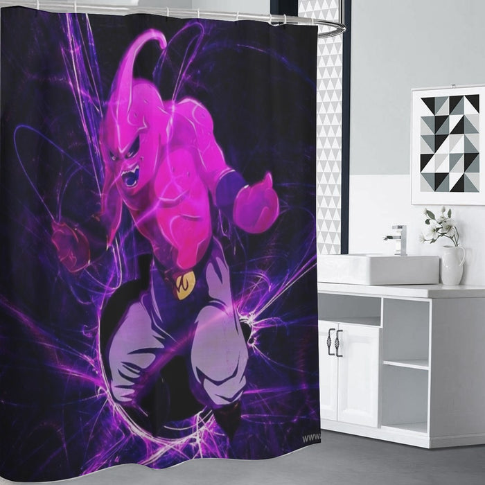 Dragon Ball Kid Buu Madness Destruction Dope Design Trending Shower Curtain