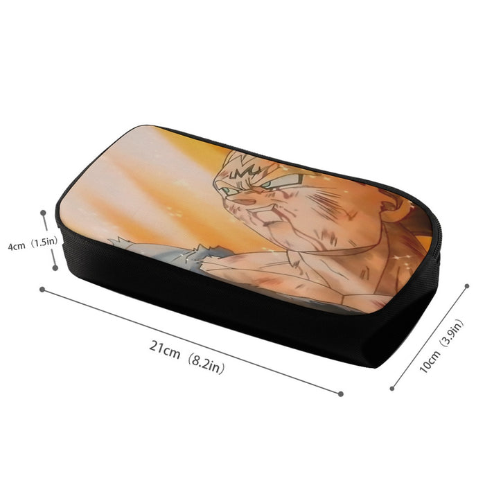 Majin Vegeta Sacrifice Battle Super Saiyan Extraordinary 3D Pencil Bag