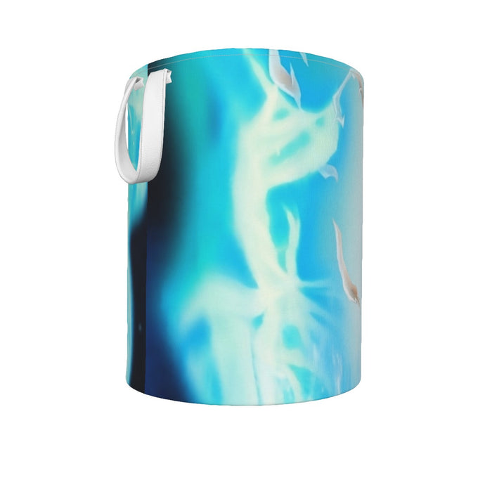 Dragon Ball Serious Super Saiyan Goku 2 Blue Epic Aura Laundry Basket