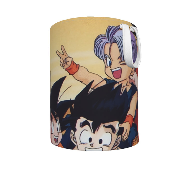 Dragon Ball Son Goku Happy Family Laundry Basket