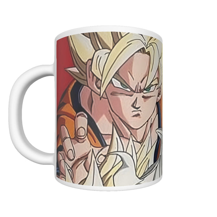 Dragon Ball Goku Vegeta Saiyan Piccolo Namekian Vibrant Design Mug