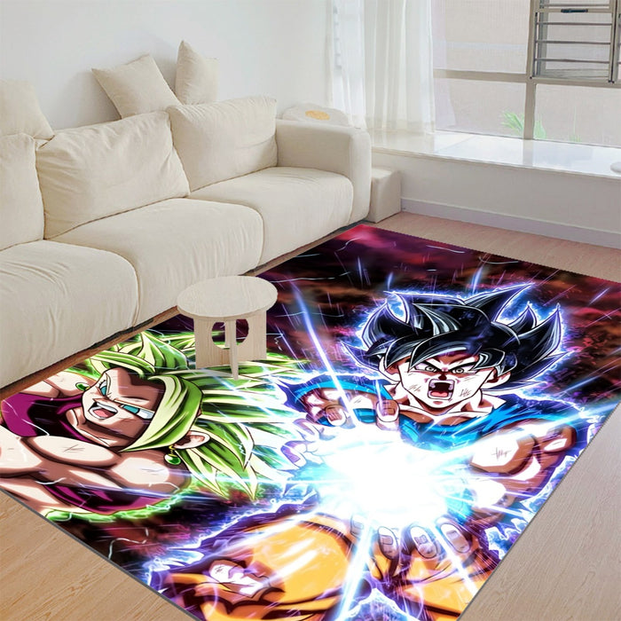 Dragon B Z Son Goku Powerful Kamehameha Released Rug