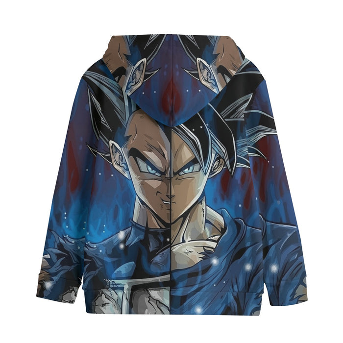 Dragon Ball Z Shirt  SSJ Goku x SSJ Vegeta Fusion Kids' Hoodie