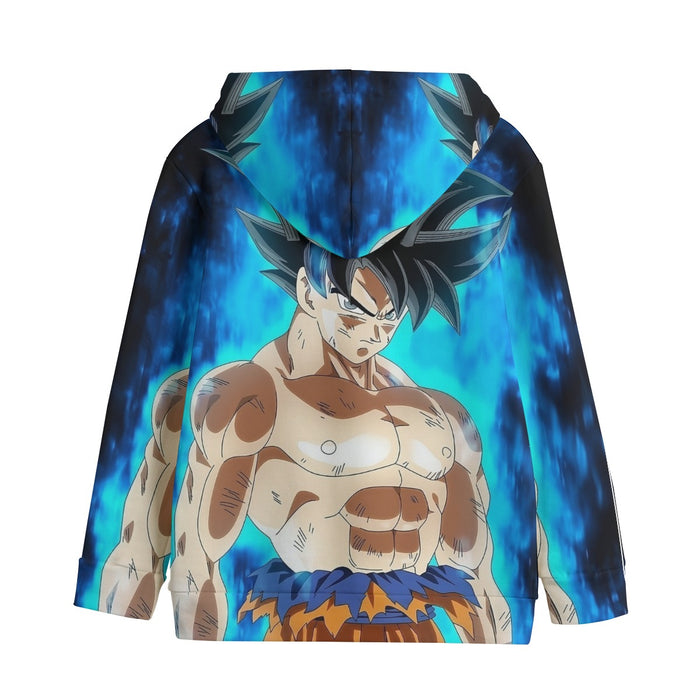 Dragon Ball Super Goku Kaioken Ultra Instinct Dope 3D Kids' Hoodie