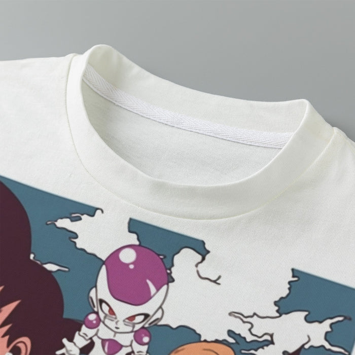 Kid Versions Of Dragon Ball Z Characters Kids T-Shirt