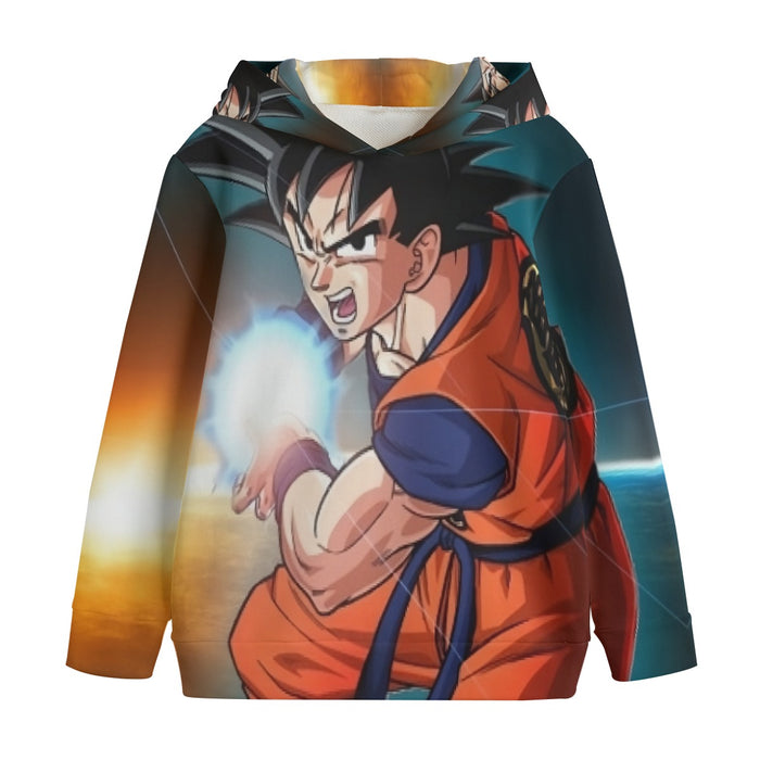 Goku Kamehameha Kids' Hoodie