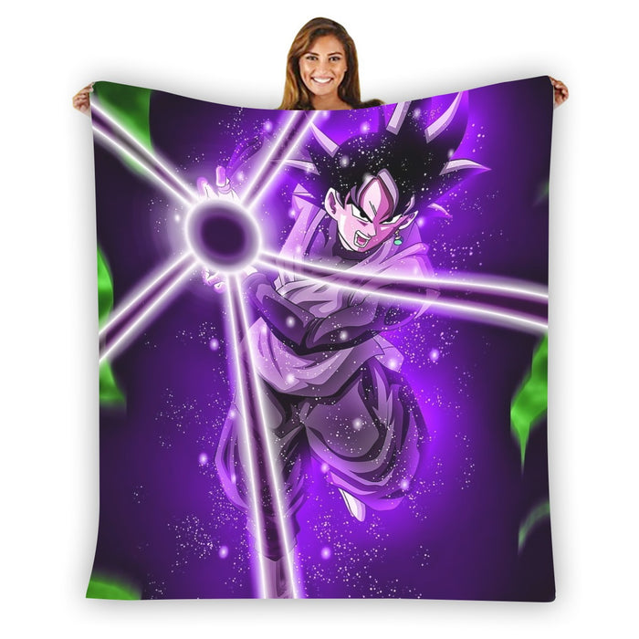 DBZ Goku Black Zamasu Power Ball Attack Cool Design Streetwear  Blanket