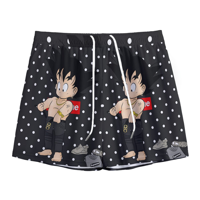 Dragon Ball Supreme Goku Kid Gangster Style Cool Mesh Shorts