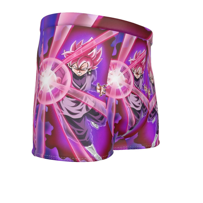 Goku Black Zamasu Super Saiyan Rose Powerful Aura Skills Dope Men's Boxer Briefs