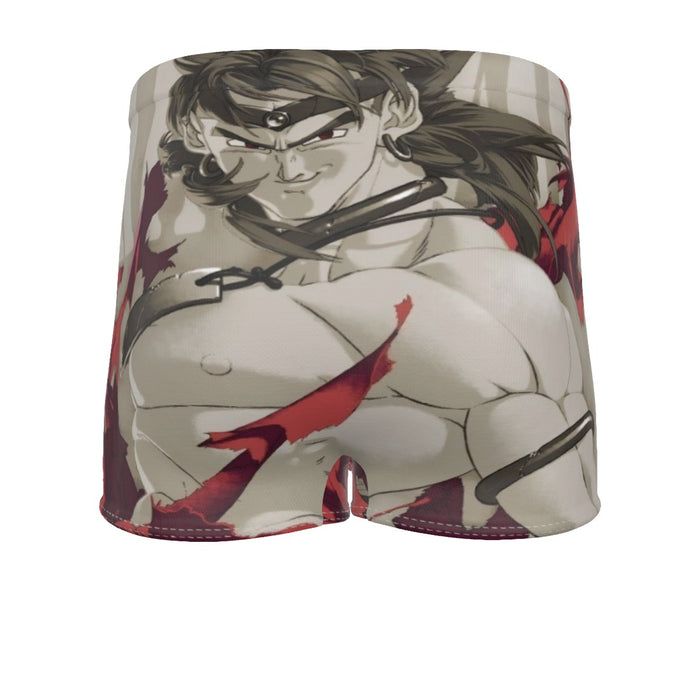 Dragon Ball Legendary Super Saiyan Broly Dope Gray Men's Boxer Briefs