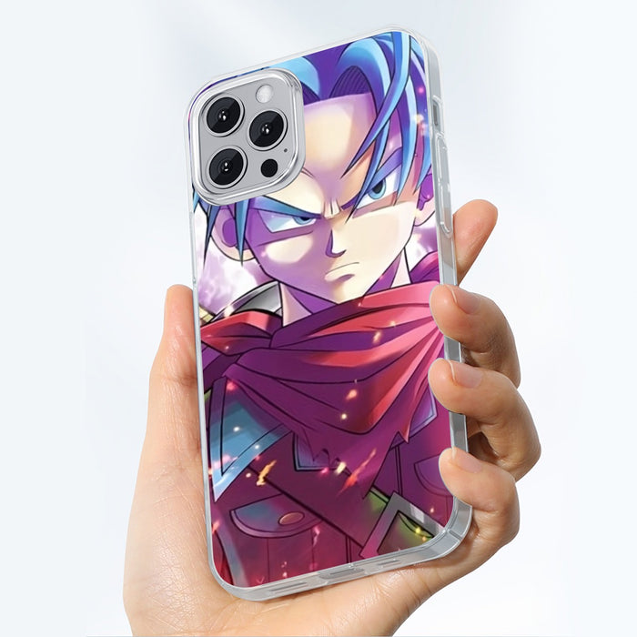 Future Trunks DBS Powerful Fighter Super Saiyan Cool Trendy Iphone 14 Case