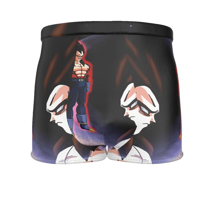 Dragon Ball Super Vegeta 4 Cool Crescent Moon Universe Men's Boxer Briefs