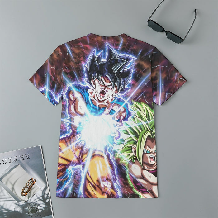 Dragon B Z Son Goku Powerful Kamehameha Released Kids T-Shirt