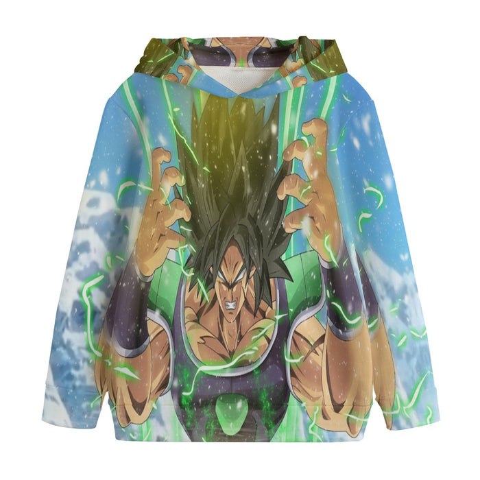 Dragon Ball Super Transforming Broly Kids' Hoodie