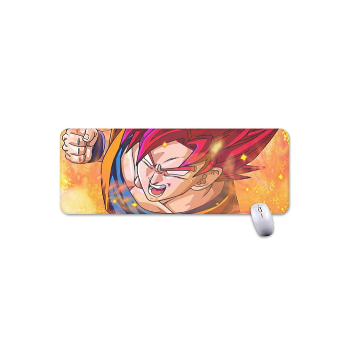 Dragon Ball Super Goku Rage Red Ultra Instinct Dope Mouse Pad