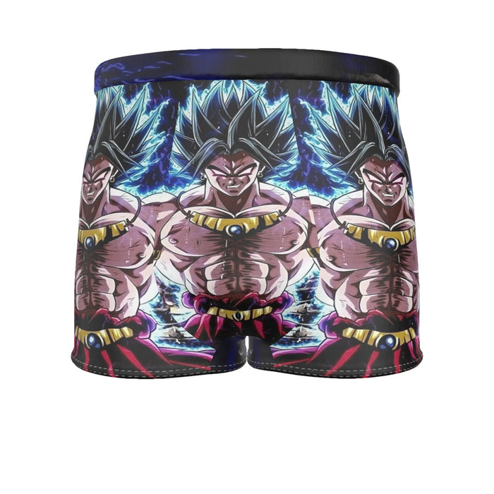 DBZ Legendary Super Saiyan Broly With Black Hair Men's Boxer Briefs