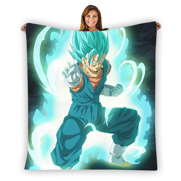 Dragon Ball Vegito Potara Fusion Dope 3D Full Print Blanket