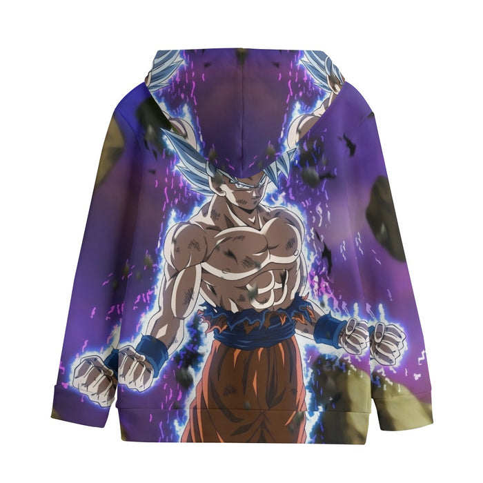 Dragon Ball Z Goku Perfected Ultra Instinct Form Kids' Hoodie