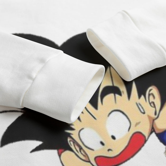 Dragon Ball Kid Goku Coming Out Of Pocket Kids' Hoodie