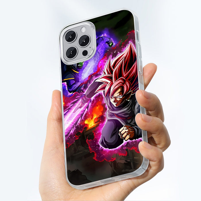 DBZ Goku Black Zamasu Super Saiyan Rose Dope Vibe Iphone 14 Case