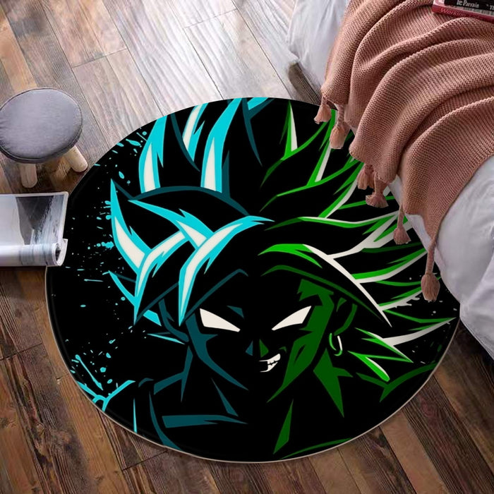 Dragon Ball Super Super Broly Round Mat