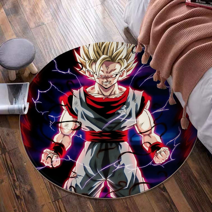 Dragon Ball Z  Super Saiyan Prince Vegeta Round Mat