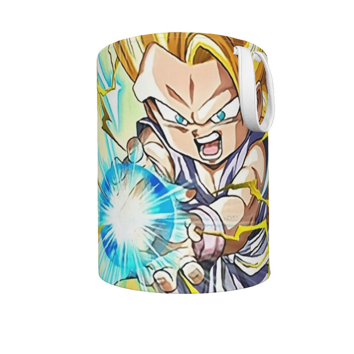 Dragon Ball Kid Goku SSJ3 Kamehameha Laundry Basket