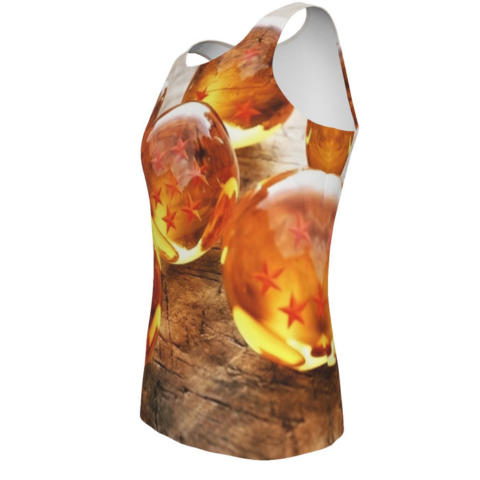 Dragon Ball Z Shenron Dope 7 Stars Crystal Balls Set Tank Top