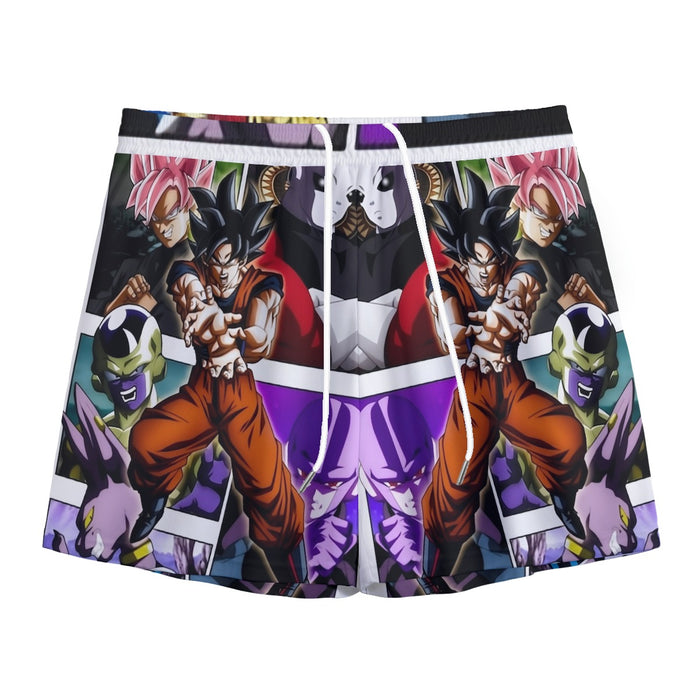 Goku Black Kamehameha Dragon Ball Z Mesh Shorts