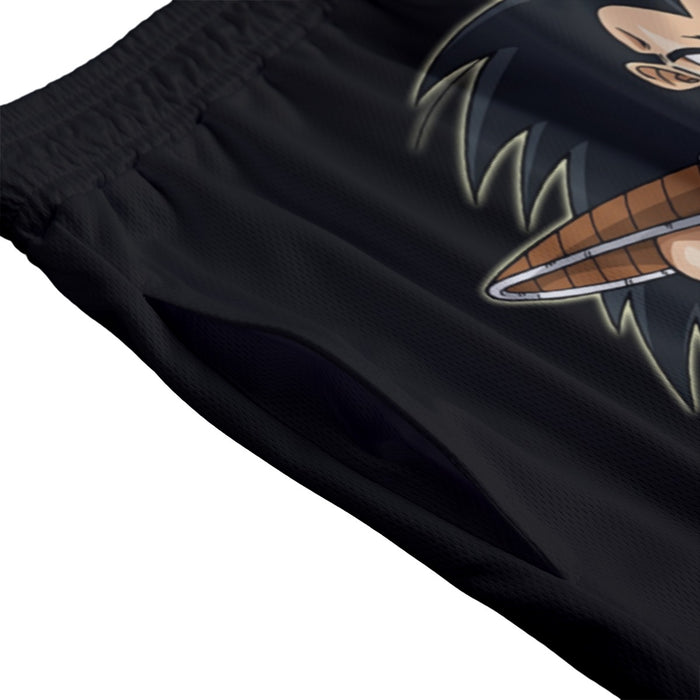 Dragon Ball Z Cool Saiyan Raditz Pride and Proud Mesh Shorts