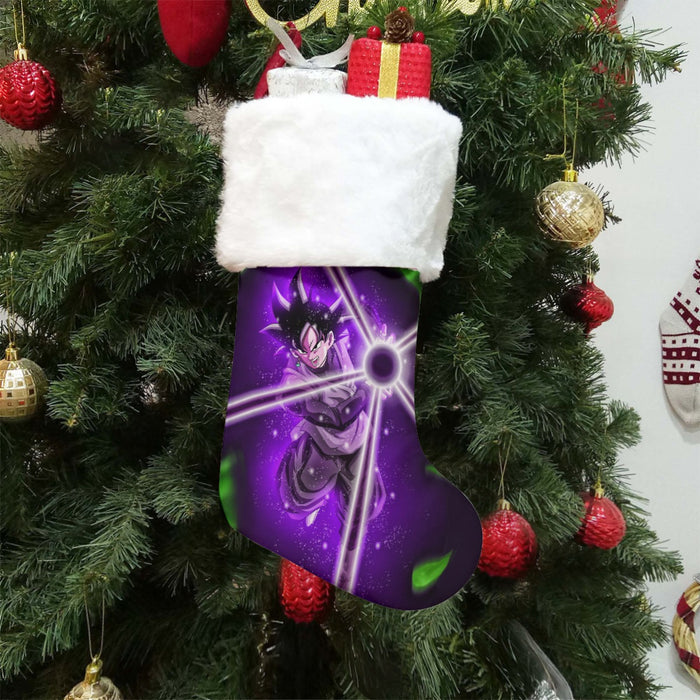 Black Goku Performs Black Power Ball attack  Dragon Ball Super Christmas Socks