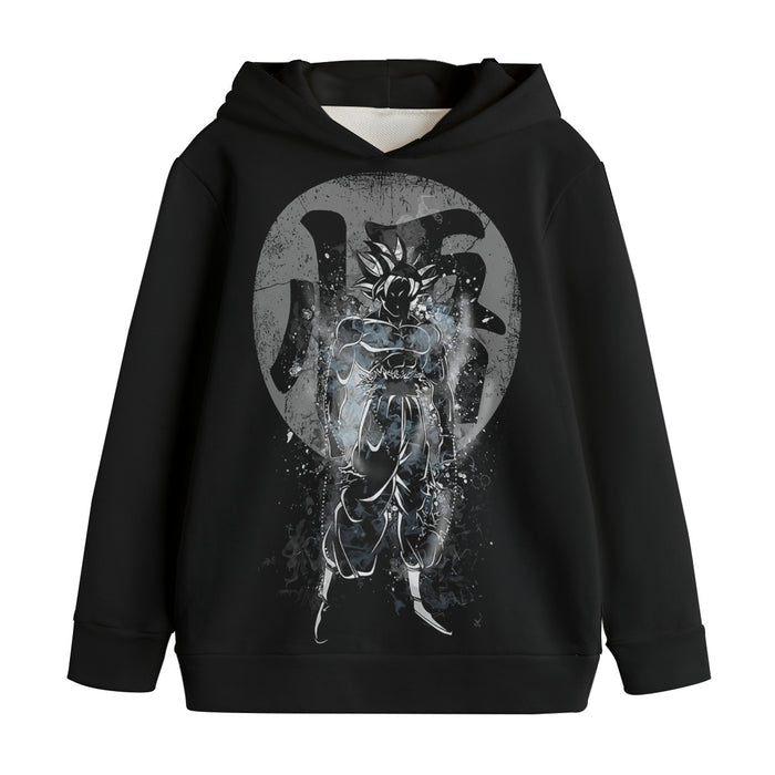 Goku Ultra Instinct Black Kids' Hoodie