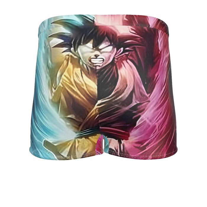 Dragon Ball Super Black Goku SSGSS Goku Spirit Bomb Men's Boxer Briefs